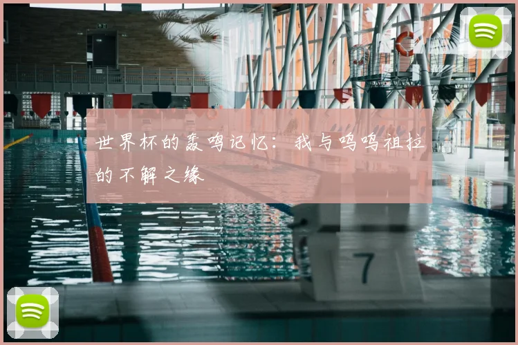 世界杯的轰鸣记忆：我与呜呜祖拉的不解之缘